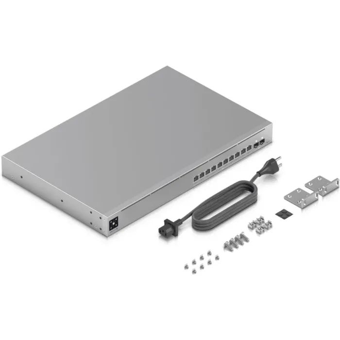 Коммутатор сетевой Ubiquiti USW-PRO-XG-10-POE изображение 7