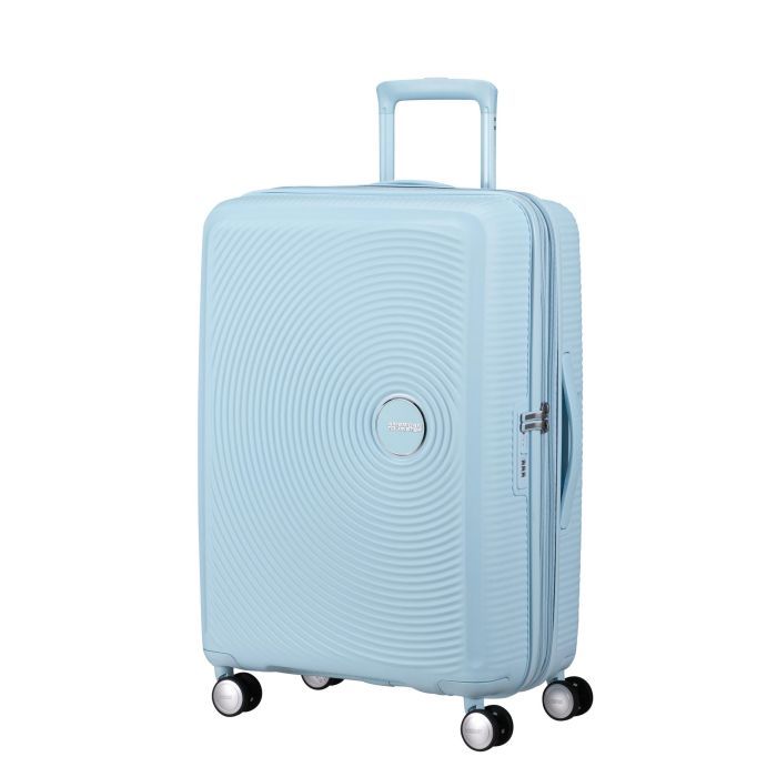 Чемодан American Tourister Soundbox 71.5/81 л пастельно-блакитна (32G*22002) изображение 3