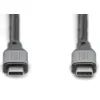 Дата кабель USB-C to USB-C 3.0m USB 4.0 black Digitus (DB-300443-030-S) изображение 2
