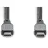 Дата кабель USB-C to USB-C 3.0m USB 4.0 black Digitus (DB-300443-030-S) изображение 2