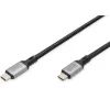 Дата кабель USB-C to USB-C 3.0m USB 4.0 black Digitus (DB-300443-030-S)