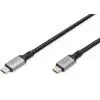 Дата кабель USB-C to USB-C 3.0m USB 4.0 black Digitus (DB-300443-030-S)