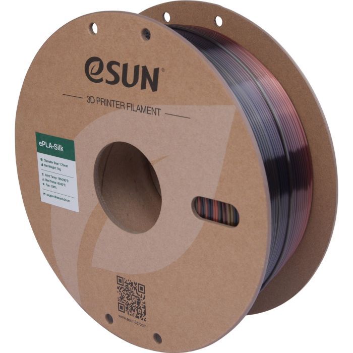 Пластик для 3D-принтера eSUN ePLA-Silk 1,75mm 1kg PINK (EPLA-SILK-P175P1)