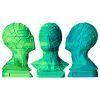 Пластик для 3D-принтера AzureFilm PLA Dual Original 1,75mm 1kg BLUE - GREEN (FP171-5057) изображение 3