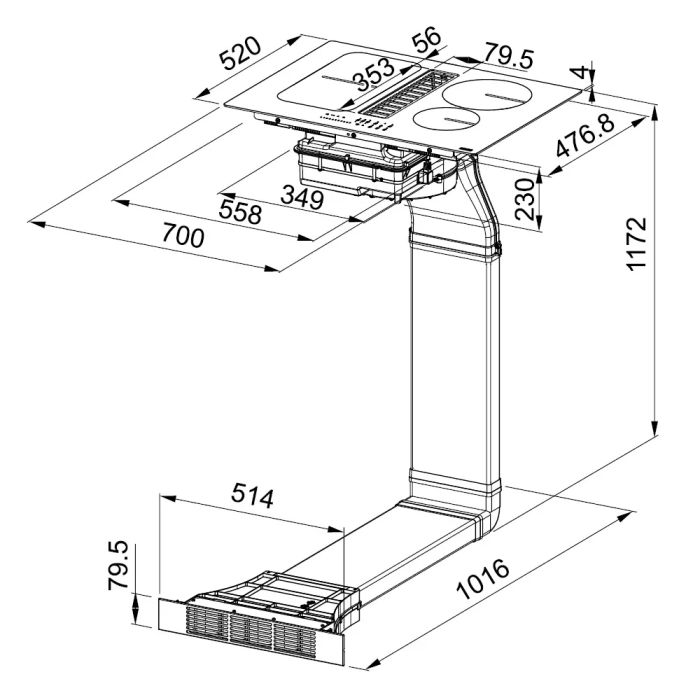 Варочная поверхность Franke FSM 709 HI LL KIT (340.0678.204) изображение 5