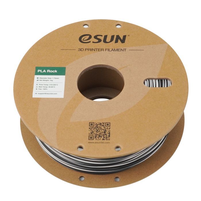 Пластик для 3D-принтера eSUN PLA Rock 1,75mm 1kg PEGMATITE (PLA-ROCK175O-PE1P1) зображення 3