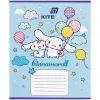 Зошит Kite Hello Kitty, 12 аркушів, коса лінія (HK26-235-2) зображення 3