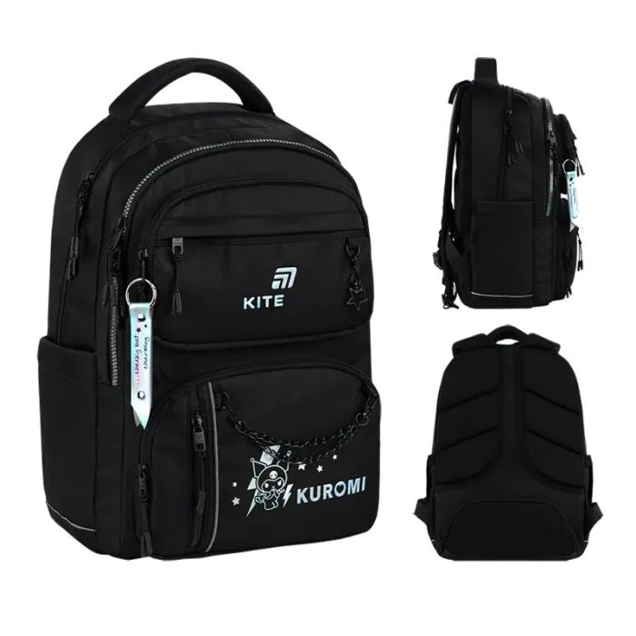Рюкзак шкільний Kite Education teens 2594M Kuromi (HK26-2594M)