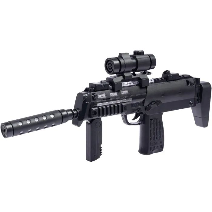 Игрушечное оружие ZIPP Toys Автомат светло-звуковой HK MP7 Черный (810B)