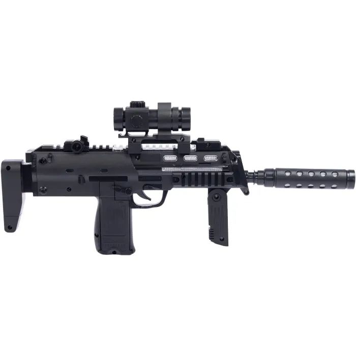 Игрушечное оружие ZIPP Toys Автомат светло-звуковой HK MP7 Черный (810B) изображение 3