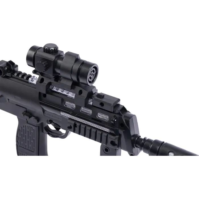 Игрушечное оружие ZIPP Toys Автомат светло-звуковой HK MP7 Черный (810B) изображение 5