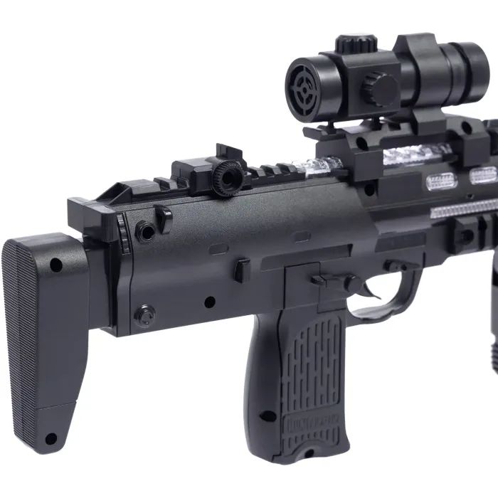 Игрушечное оружие ZIPP Toys Автомат светло-звуковой HK MP7 Черный (810B) изображение 7