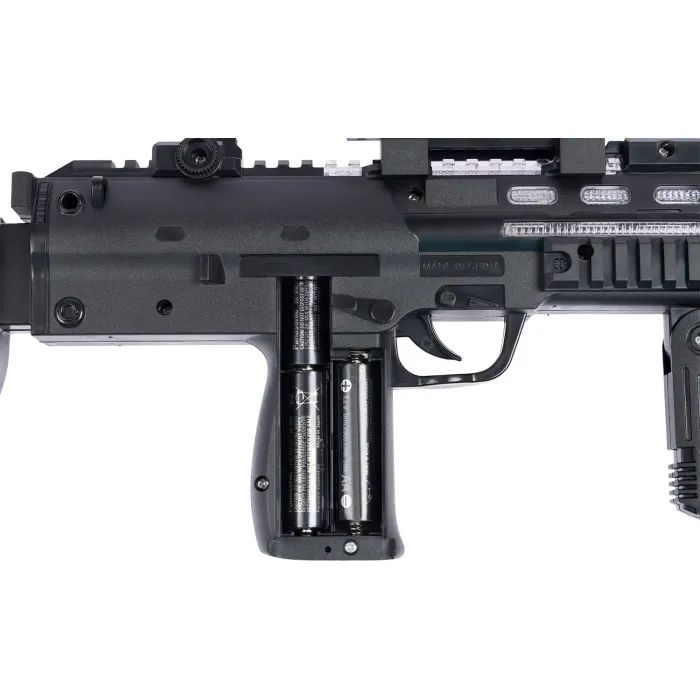 Игрушечное оружие ZIPP Toys Автомат светло-звуковой HK MP7 Черный (810B) изображение 8