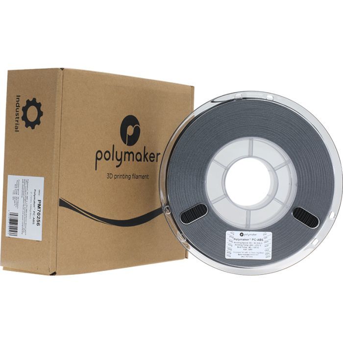 Пластик для 3D-принтера Polymaker PC-ABS 1,75mm 1kg Black (PC04001) изображение 3