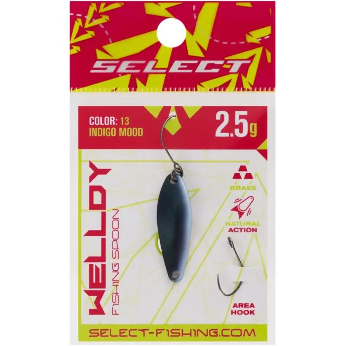 Блешня Select Welldy 2.5g 31mm 33 Rusty Greench (1870.81.16) зображення 2