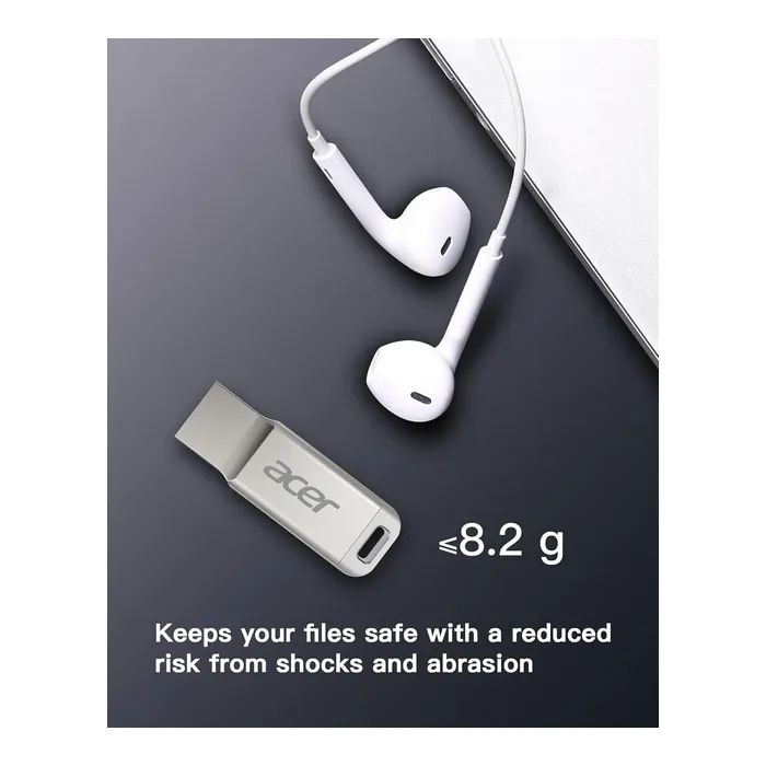 USB флеш накопитель Acer 256GB UM310 Silver USB 3.2 (BL.9BWWA.583) изображение 3