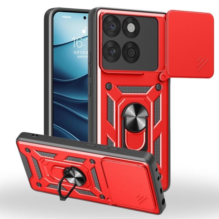 Чохол до мобільного телефона BeCover Military Motorola Edge 60 Fusion Red (715525) зображення 2
