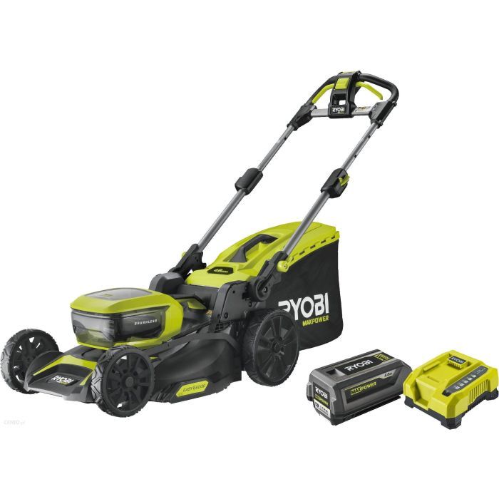 Газонокосилка Ryobi Max Power RY36LMX46A-150 36V, 5Ah, 46см, 55л, 25-75мм, 22.5кг (5133004914) изображение 7