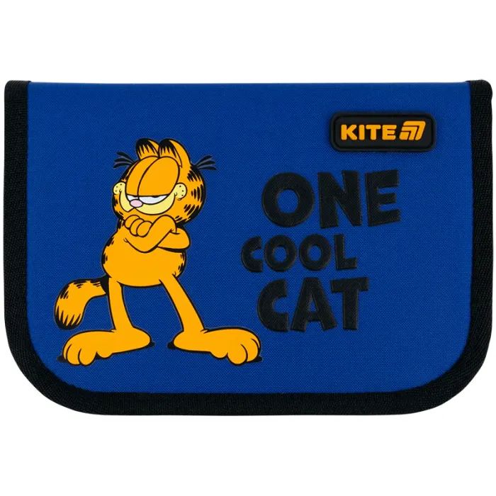 Пенал Kite Garfield, 621 без наповнення, 1 відділення, 1 відворот (GF26-621) изображение 2