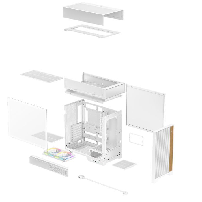 Корпус для ПК Deepcool CL660 White (R-CL660-WHNNA0-G-1) изображение 11