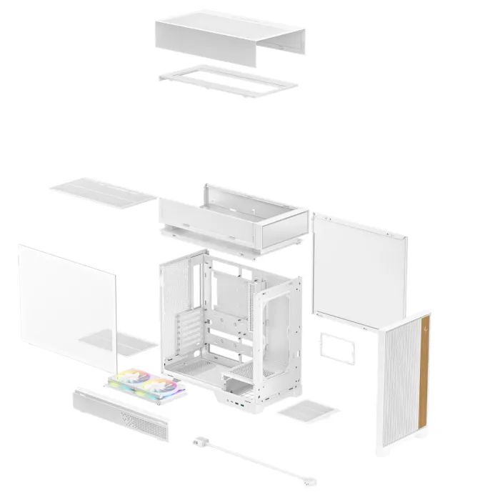 Корпус для ПК Deepcool CL660 White (R-CL660-WHNNA0-G-1) изображение 11
