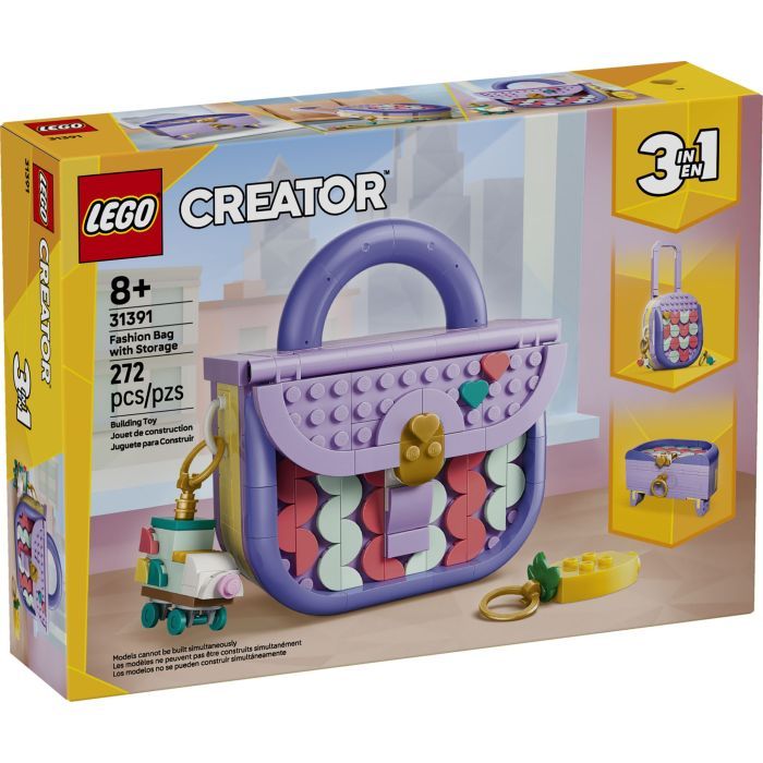 Конструктор LEGO Creator Стильная художественная сумка с местом хранения (31391)