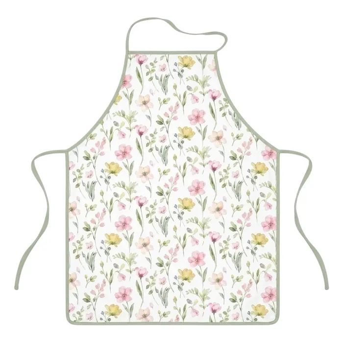 Фартук Ardesto Spring flowers 60х80см, 100% полиэстер, белый (ART12FL)