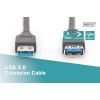 Дата кабель USB 3.0 AM/AF 3.0m black Digitus (AK-300203-030-S) изображение 5
