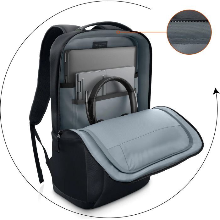 Рюкзак для ноутбука Dell 15" EcoLoop Pro Slim Backpack, Black, CP5724S (460-BDQP) изображение 9