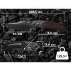 Нож Weknife Skynix Red Carbon (WE24087-4)