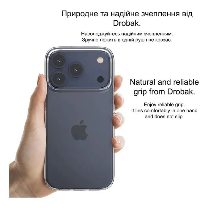 Чехол для мобильного телефона Drobak AirCase Apple iPhone 17 Pro Max Camera cover (737308) изображение 4