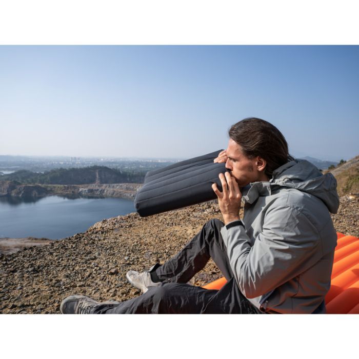 Туристическая подушка Flextail анатомічна Zero Pillow SE сіра (6975755962184) изображение 9