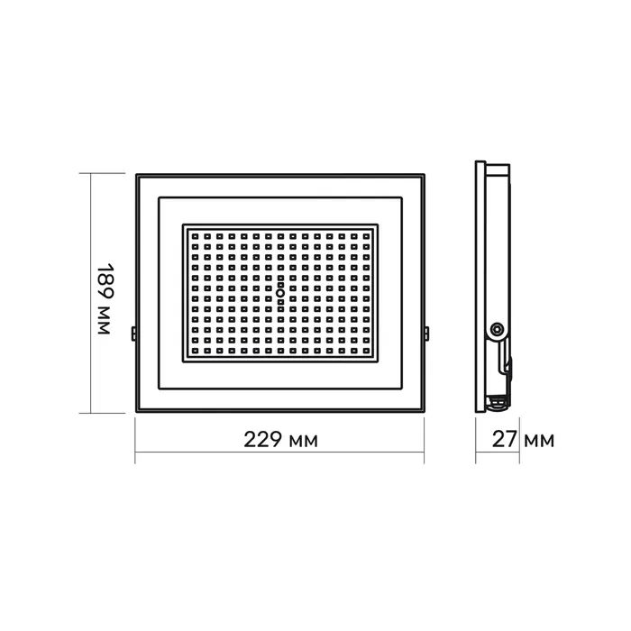 Прожектор TITANUM LED 100W 6500K (TLF1006) зображення 5