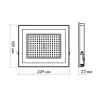 Прожектор TITANUM LED 100W 6500K (TLF1006) зображення 5