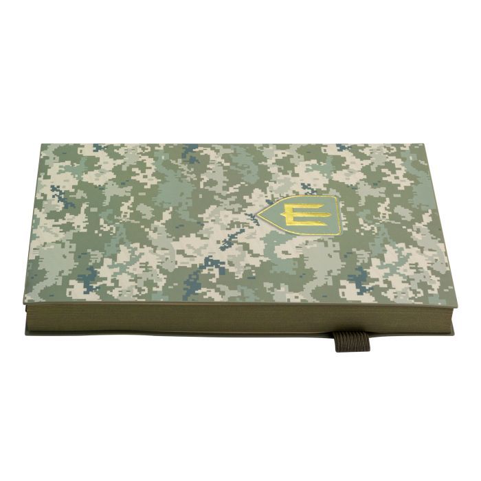 Еженедельник Buromax недатированный MILITARY, A5, светло-зеленый, штуч.кожа, 336 страниц (BM.20700-15) изображение 6