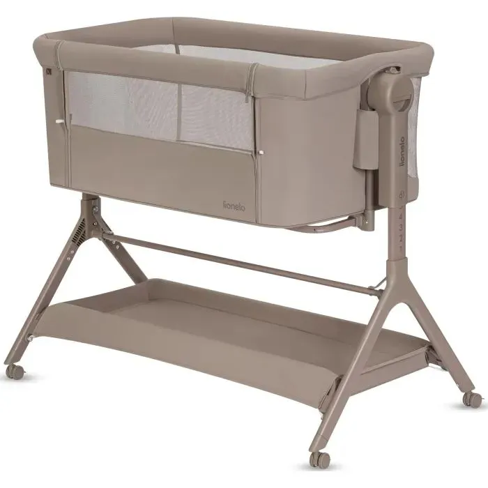 Кроватка Lionelo приставное LEONIE PLUS BEIGE TAUPE (LO-LEONIE PLUS BEIGE TAUPE) изображение 2