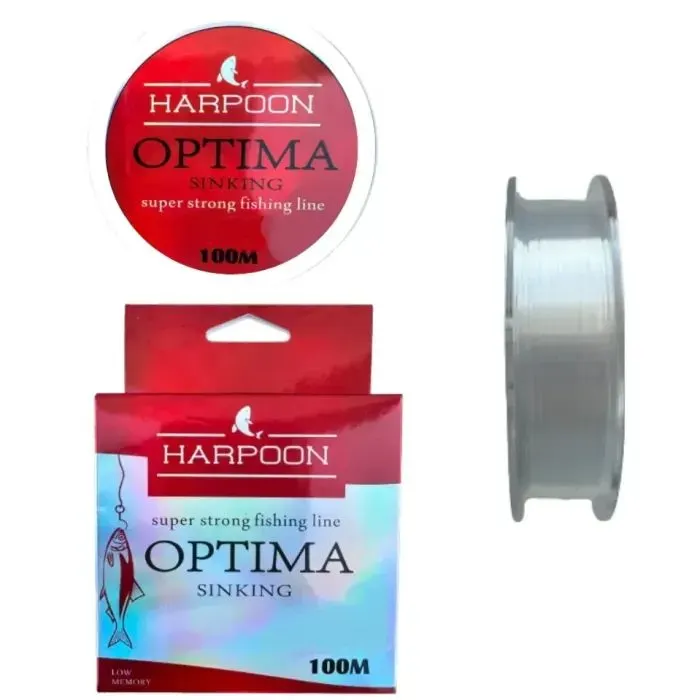 Леска Harpoon 100м 0.10мм Прозора (2700000013625)