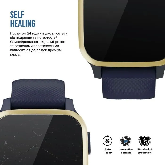 Пленка защитная Armorstandart Matte hydrogel Garmin Venu Sq Music 6 pcs (ARM92036) изображение 3