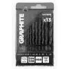 Набор сверл Graphite по металлу, HSS, 1.5–6.5мм, кейс, 13шт (54T930) изображение 6