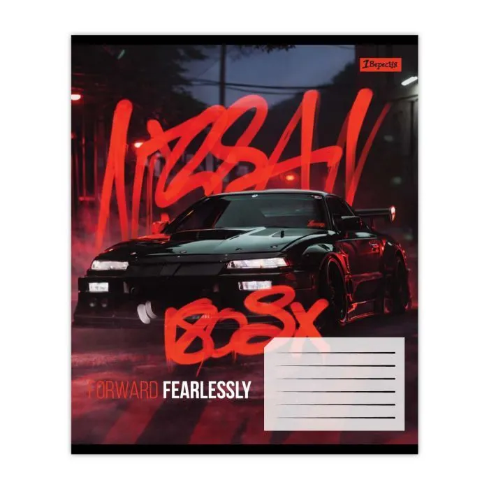 Зошит 1 вересня Fearleslly forward А5 36 аркушів клітинка (768674) зображення 4