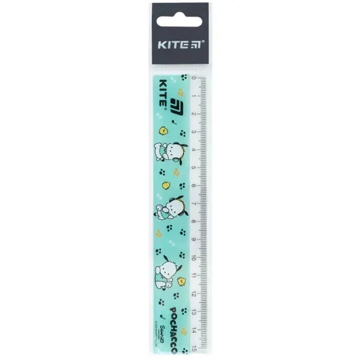 Линейка Kite пластиковая Pochacco, 15 см (PC26-090) изображение 2