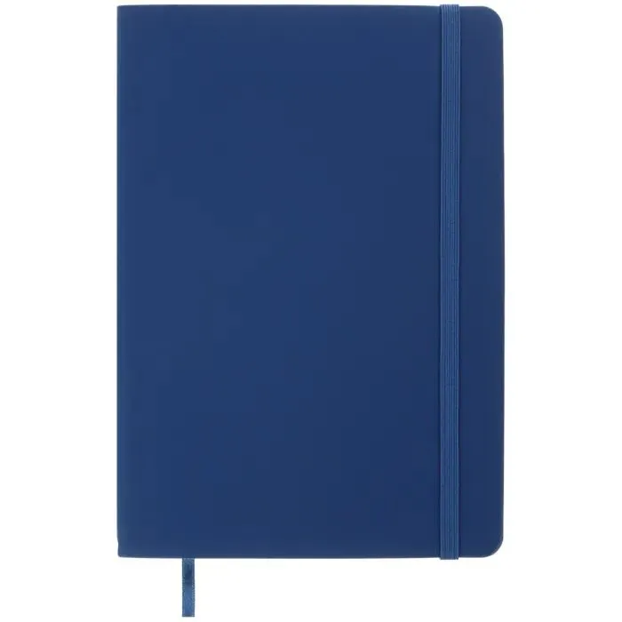 Книга записна Buromax TOUCH ME, А5, 96 аркушів, лінія, синій (BM.295202-02)