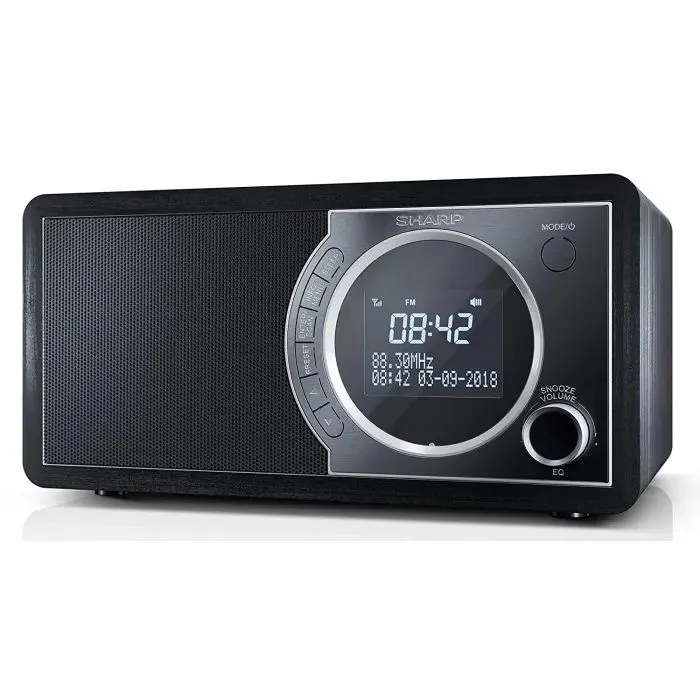 Портативний радіоприймач Sharp DR-450 Black (DR-450BK)