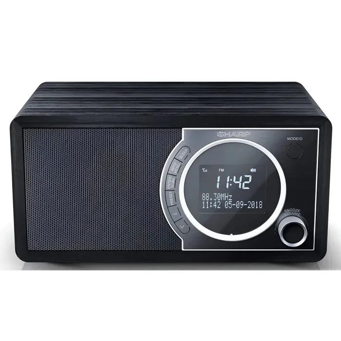 Портативний радіоприймач Sharp DR-450 Black (DR-450BK) зображення 2