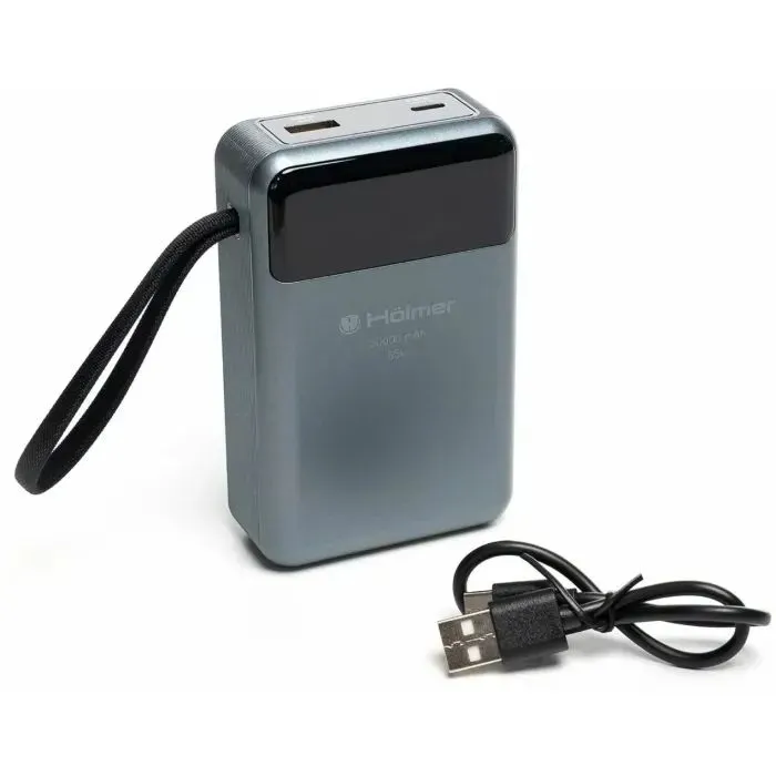 Батарея универсальная Hölmer NRG-03 Hippo 20000mAh 65W Black (NRG-03 Hippo)