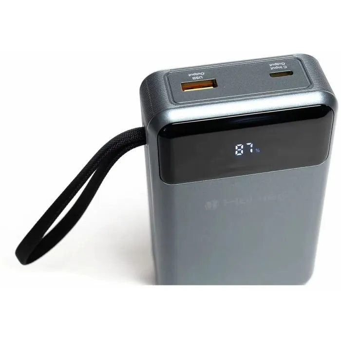 Батарея универсальная Hölmer NRG-03 Hippo 20000mAh 65W Black (NRG-03 Hippo) изображение 8