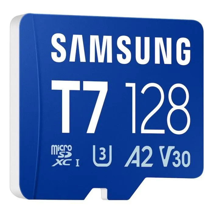 Карта памяти Samsung 128GB microSDXC class 10 UHS-I U3 V30 A2 T7 (MB-MB128T/WW) изображение 2