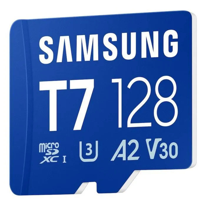 Карта памяти Samsung 128GB microSDXC class 10 UHS-I U3 V30 A2 T7 (MB-MB128T/WW) изображение 3