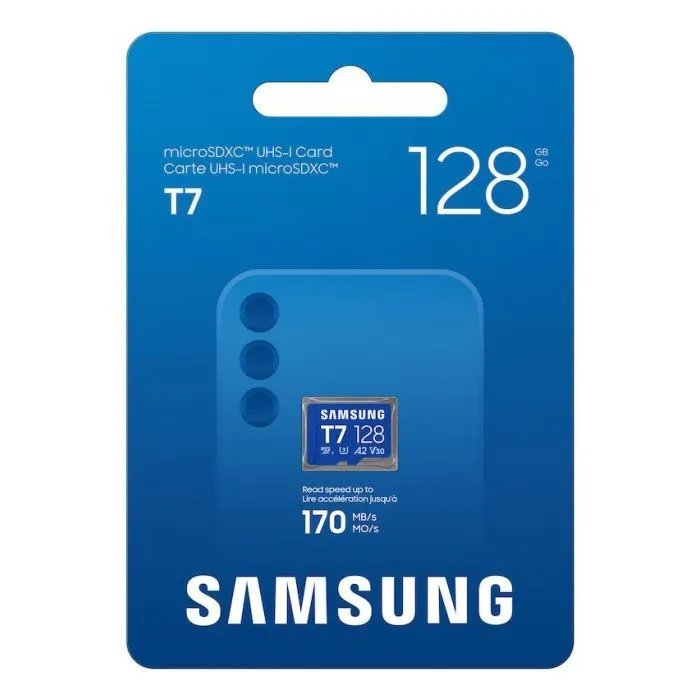 Карта памяти Samsung 128GB microSDXC class 10 UHS-I U3 V30 A2 T7 (MB-MB128T/WW) изображение 4