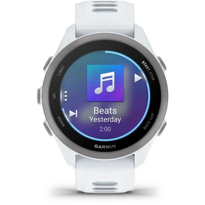 Смарт-часы Garmin Forerunner 170 Music, GPS, WiFi, Whitestone/Cloud Blue, GPS смарт-годинник (010-03920-11) изображение 2